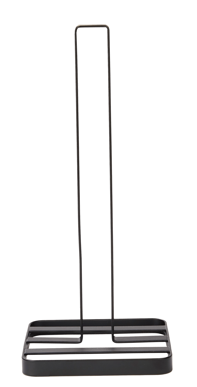 INDUSTRIA Porte essuie-tout noir H 32 x Larg. 14 x P 14 cm