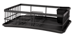INDUSTRIA Abtropfgestell Schwarz H 10 x B 40 x T 29 cm