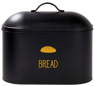 VIRA Boîte à pain noir H 25,5 x Larg. 34 x P 18 cm