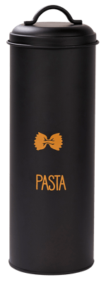 VIRA Aufbewahrungsbox Für Pasta Schwarz H 29 cm - Ø 11 cm