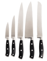 JULIENNE Couteau de chef noir Larg. 4,5 x Long. 32 cm