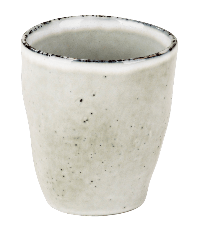 EARTH LAGOON Mug vert clair H 8,5 cm - Ø 7,5 cm