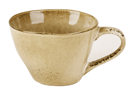 EARTH SAND Jumbo mug brun clair H 9 cm - Ø 12 cm