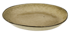 EARTH SAND Plato de postre marrón claro Ø 20 cm