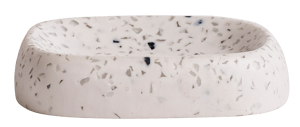 TERRAZZO Saboneteira branco H 3 x W 13 x D 10 cm