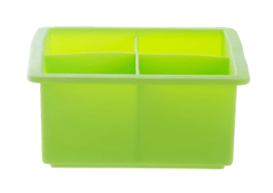 COCKTAIL Forma para cubos de gelo verde H 5,5 x W 11,7 x D 11,7 cm