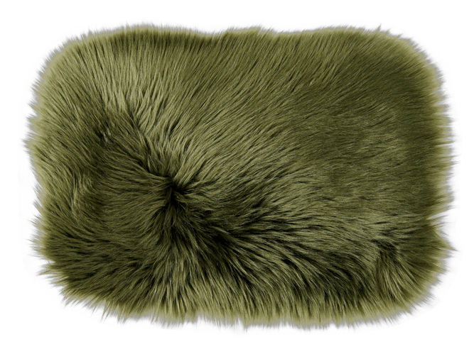 FUR Mantel individual verde An. 32 x L 45 cm