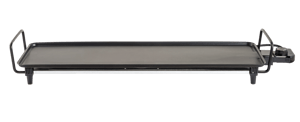 SWISS PLANCHA Plaque à griller XXL noir Long. 70 x P 23,5 cm