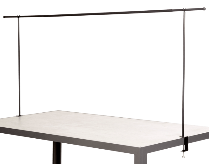 Soporte para mesa extensible 140-250 cm negro A 90 x An. 140 x P 5 cm