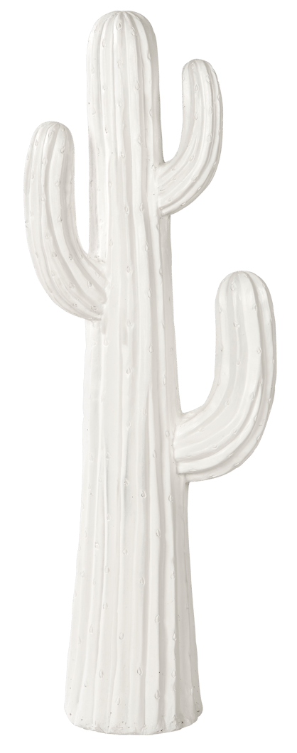 MAGNESIA Cactus wit H 97 x B 35 x D 20 cm