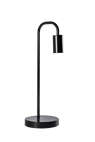 ARCHE Lámpara de mesa negro A 43 cm - Ø 14 cm