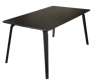 SANDER Tavolo nero H 75 x W 90 x L 160 cm