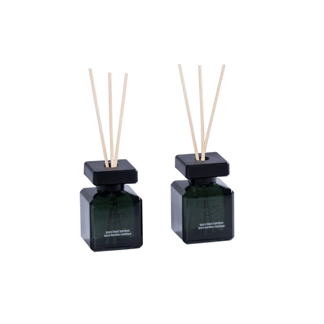 IPURO Conjunto-oferta bambu preto 