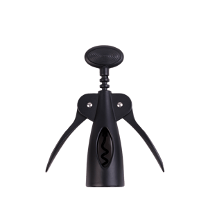 DIVINO Tire-bouchon noir H 16 x Larg. 6 cm