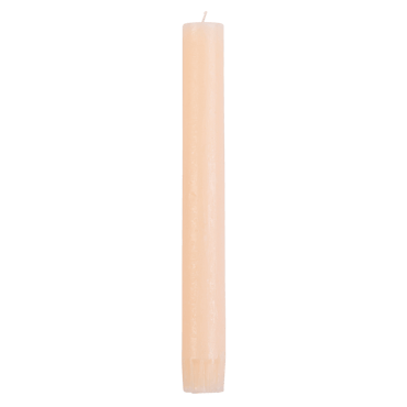 RUSTIC Bougie dîner ivoire H 25 cm - Ø 3 cm