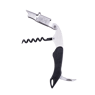 DIVINO Tire-bouchon sommelier noir Larg. 3,5 x Long. 12 cm