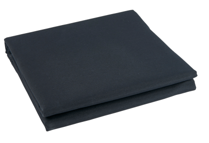 UNILINE Nappe noir Larg. 138 x Long. 200 cm
