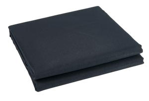 UNILINE Nappe noir Larg. 138 x Long. 250 cm