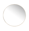 RONDA Specchio dorato D 0,5 cm - Ø 60 cm