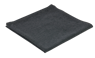 ORGANIC Serviette noir Larg. 40 x Long. 40 cm