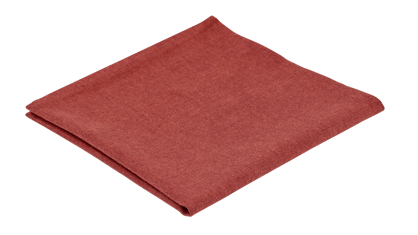 ORGANIC Tovagliolo rosso W 40 x L 40 cm