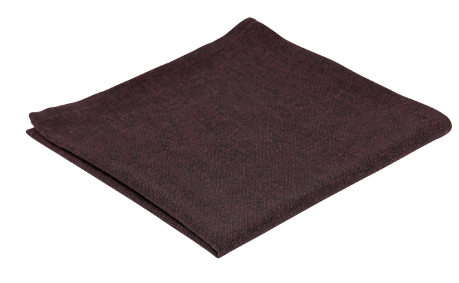 ORGANIC Tovagliolo viola scuro W 40 x L 40 cm
