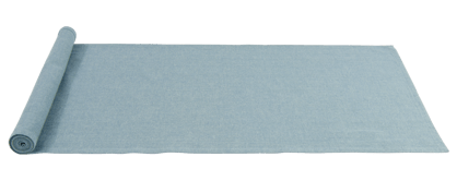 ORGANIC Chemin de table bleu clair Larg. 40 x Long. 140 cm