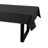 ORGANIC Nappe noir Larg. 140 x Long. 200 cm