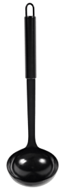 FUMO Soeplepel zwart L 33,5 cm