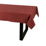 ORGANIC Toalha de mesa vermelho W 140 x L 250 cm