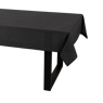 ORGANIC Mantel negro An. 140 x L 300 cm