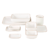 ELEMENTS Tigela branco H 4,5 x W 10 x L 14 cm