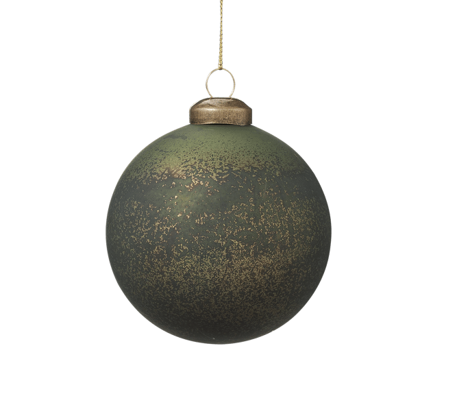MOSS Kerstbal groen Ø 8 cm