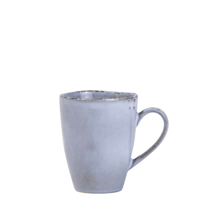 Tasse à café en verre de glaçage bleu ciel de conception de glacier  populaire  vente