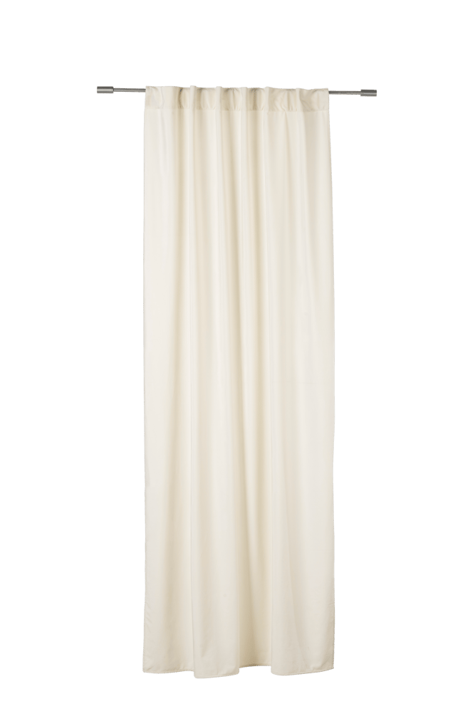 VELUDO Rideau blanc cassé Larg. 140 x Long. 250 cm