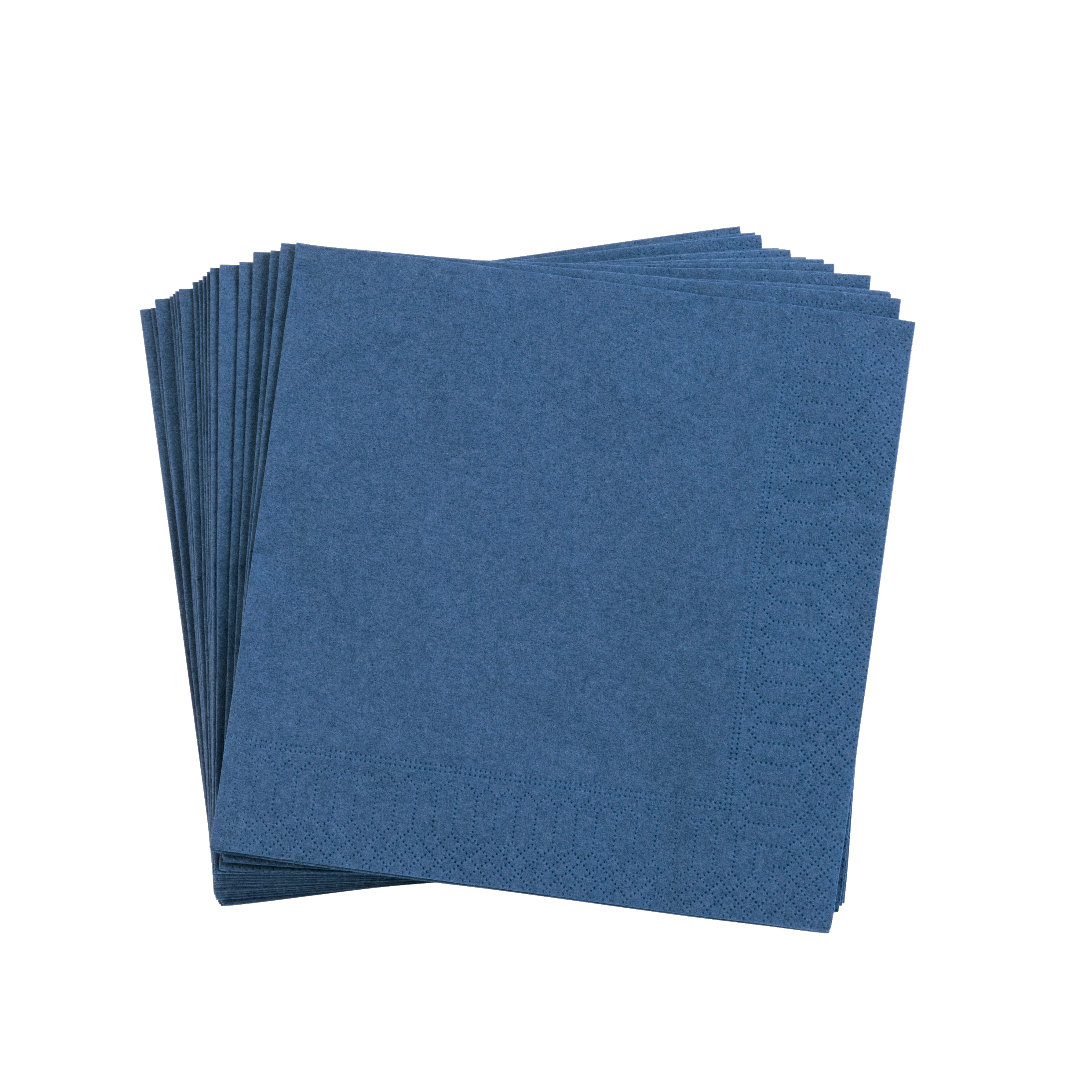 Lot de 20 serviettes papier feuillage vert 33x33cm - Centrakor
