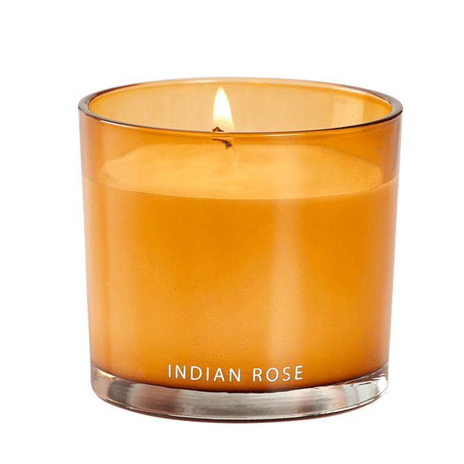 INDIAN ROSE Vela perfumada em copo H 7,5 cm - Ø 8 cm