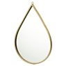 DROP Espelho dourado H 39,3 x W 28,5 cm