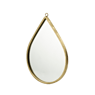 DROP Espelho dourado H 29,3 x W 21 cm