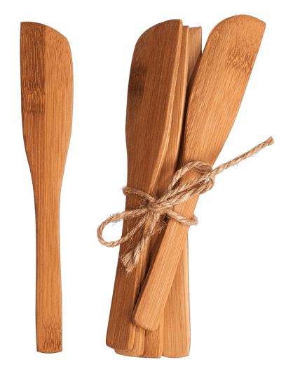 Caja bambú con 20 toallitas de fibra de bambú - Kairel