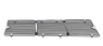 BAKERY Taartrooster opvouwbaar zwart H 1 x B 32 x D 14,5 cm