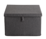 RANGO Aufbewahrungsbox Dunkelgrau H 22 x B 36 x T 36 cm