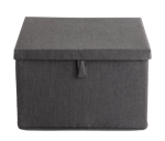 RANGO Caixa de arrumação cinzento escuro H 22 x W 36 x D 36 cm