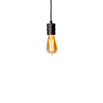 CALEX Lámpara rústica 2100K L 14,2 cm - Ø 6,4 cm