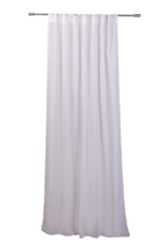 KNUS Rideau blanc Larg. 137 x Long. 250 cm