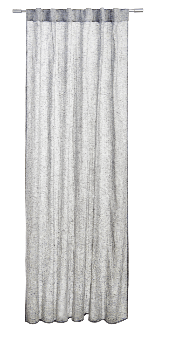 GRAY Rideau gris Larg. 140 x Long. 250 cm