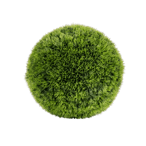 GRASS Bola de hierba artificial verde Ø 30 cm