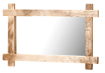 RECYCLE Specchio naturale H 90 x W 55 x D 2,5 cm