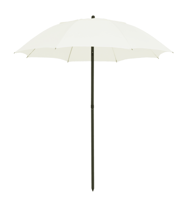 YORK Parasol sans pied de parasol blanc cassé H 200 cm - Ø 178 cm