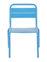 ANABEL Cadeira empilhável para crianças azul H 56,5 x W 40 x D 38 cm